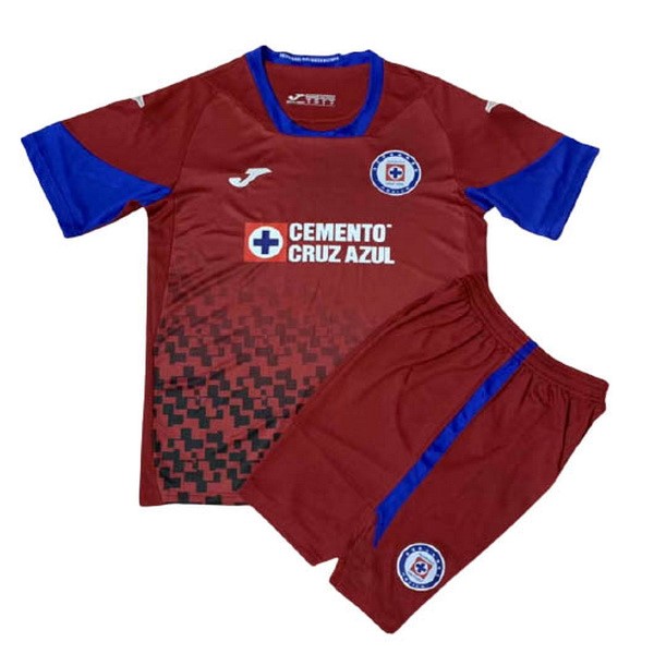 Camiseta Cruz Azul Tercera Equipación Niños 2020-2021 Rojo